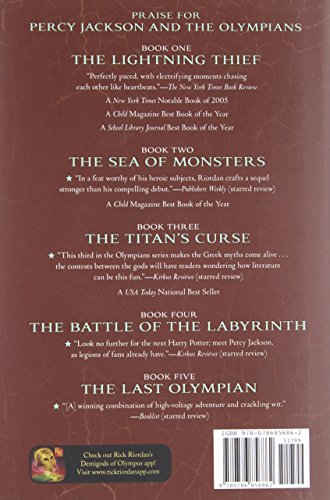 The Sea of Monsters (Percy Jackson and the Olympians, Book 2)