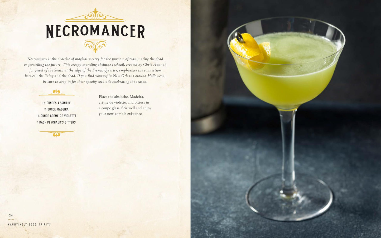 Hauntingly Good Spirits: New Orleans Cocktails to Die For