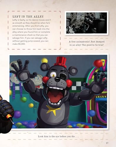 Five Nights at Freddy's Character Encyclopedia (an Afk Book) (Media Tie-In)