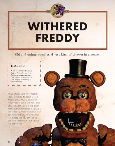 Five Nights at Freddy's Character Encyclopedia (an Afk Book) (Media Tie-In)