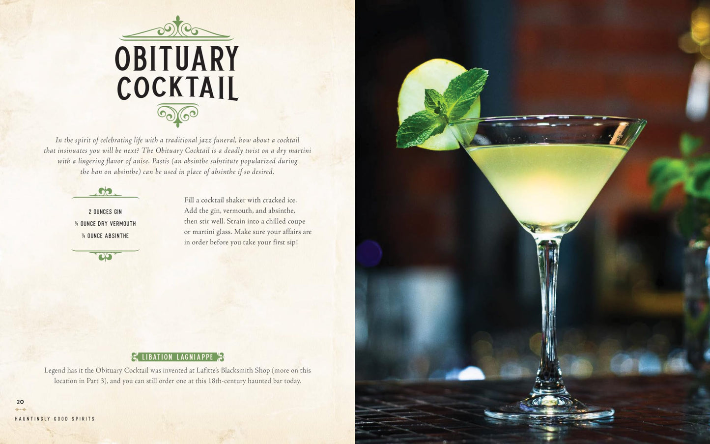 Hauntingly Good Spirits: New Orleans Cocktails to Die For
