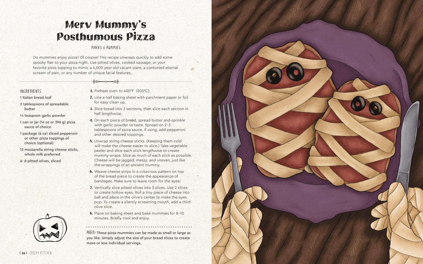 Creepy Kitchen: 60 Terror―rific Recipes That’ll Possess Your Palette