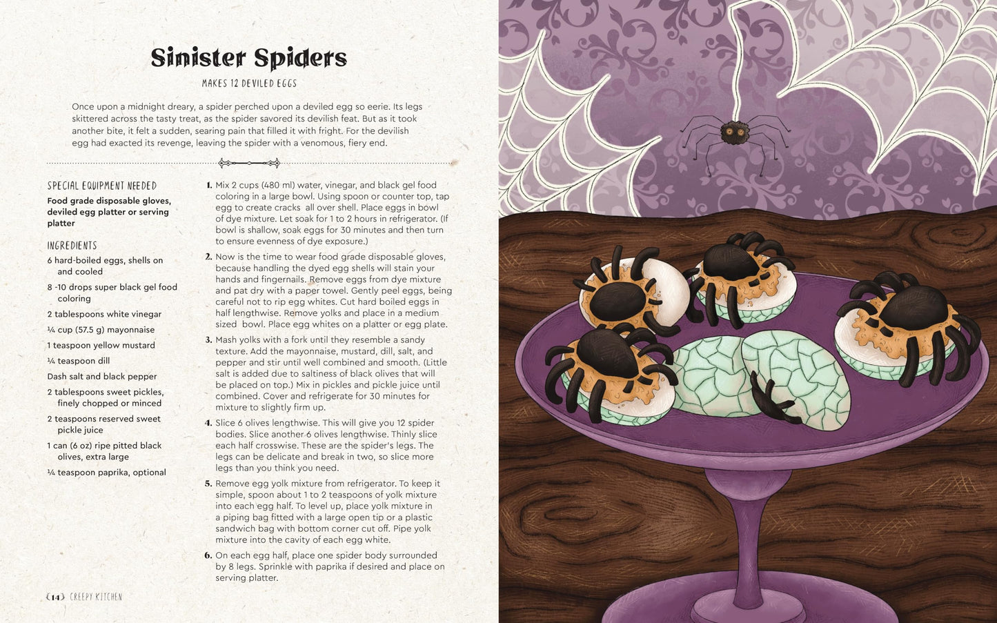 Creepy Kitchen: 60 Terror―rific Recipes That’ll Possess Your Palette